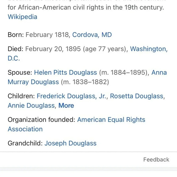 VTG Painting Frame Daddy’s Pocket Frederick Douglass American Social Reformer - Picture 9 of 9